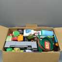 Kids Play Kitchen Set, Toddler Kitchen Playset with Sound & Light, Cooking Stove with Steam, Play Sink, Play Food Toy and Kitchen Accessories, Kitchen Toy for Kids Girls Boys (31.5 * 22 * 8.6in) (Green)