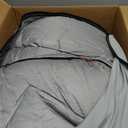 Coleman 45F Double Sleeping Bag, Queen Size XL Tandem Sleep Sack with Big & Tall Design, Zips Apart into 2 Sleeping Bags, Machine Washable