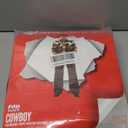 fun shack Adult Cowboy Costume for Men, Halloween Cowboy Outfit, Western Costume for Adults, Rodeo Dress-Up, One Size