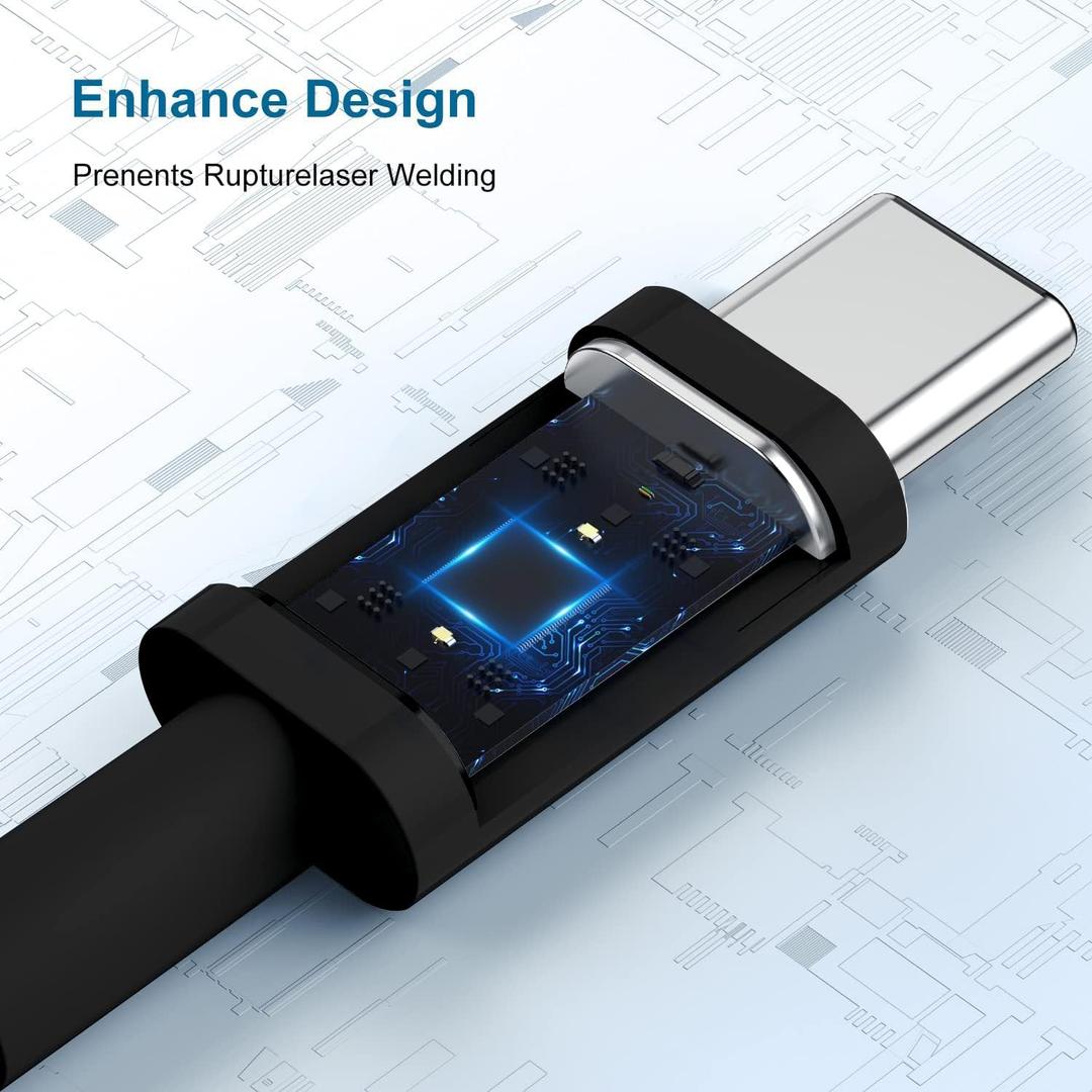 iPhone 15 16 Charger, 20W USB C Fast Charging Block and 10ft Type C to C Cable Cord Long for Apple