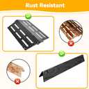 Weber Grill Parts Replacement Kit, for Genesis 300 Series (E310/E320/E330/EP/CEP/S), Rust Resistant, 5 Porcelain-Enameled Flavorizer Bars & 2 Heat Deflectors, 4-Burner Stainless Steel Tubes