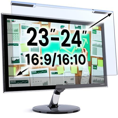 VINTEZ Blue Light Screen Protector for 23, 23.6, 23.8, 24 Inch Computer Monitor and Laptop – Anti-UV Blue Light Blocking Film for Desktop PC, Eye Protection Filter, 21.2" x 13.4", 1 Pack