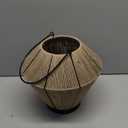 Rechargeable Rattan Lantern
