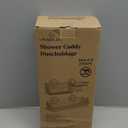 LEVERLOC Shower Caddy Suction Cup, 2 Pack suction shower shelf with Hooks & Soap holder, NO-Drilling Bathroom Holder, Rustproof bathroom organizer, Black