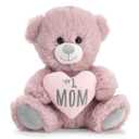 Plush 7" #1 Mom Pink Bear 
