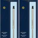 Waterman Black Medium Point Ballpoint Pen Refill (2 Pack)