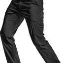 CQR Men's Quick Dry Tactical Pants, Water Resistant Outdoor Pants, Lightweight Stretch Cargo Work Hiking Pants (38W x 32L)