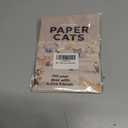 2 x Paper Cats, 50-Sheet DIY Origami Paper Cats, Easy Fold DIY Cat Origami Figures with Pre-Printed Designs, Fun Craft Activity for Desk, Home Decor & Gift for Cat Lovers