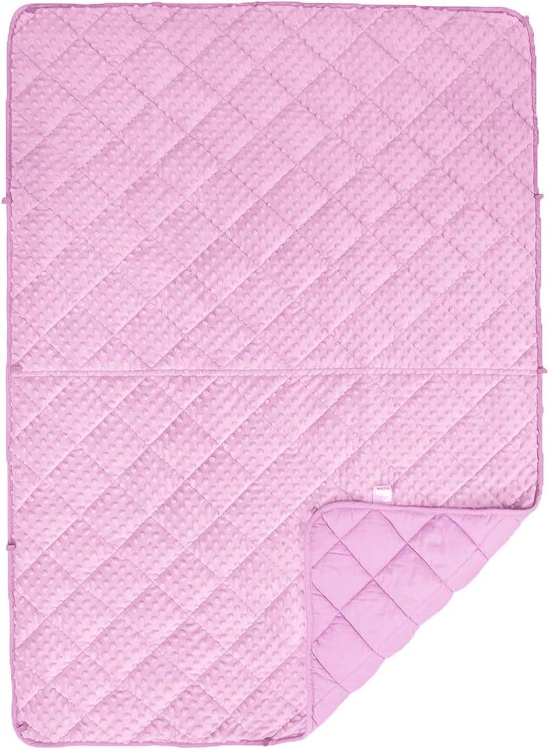 MAXTID Weighted Blanket for Kids Pink 36"x48" Soft Blanket Kids Pink Blanket