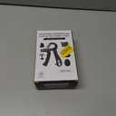 Hand and Forearm Grip Trainer Kit 6 Pieces: Hand Gripper - Finger Rings - Stress Ball - Forearm Exerciser - For Gym, Calisthenics- Rock Climbing - Powerlifting - Strength Sports. (Black)