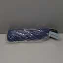 MRTLLOA 49/54/62 Inch Large Folding Golf Umbrella, Oversize Double Canopy Vented 10 Ribs Windproof Compact Travel Umbrellas for Rain (Navy Blue)