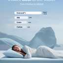REST Evercool+ Cooling Pillowcases Standard - 2 Pillowcases for Sensitive Skin, Silver Infused Fabric for Hygienic Sleep, Silky Smooth for Curly Hair, High Elastic for Snug Fit (19x29 inches)