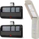 893Max for Liftmaster Chamberlain Craftsman Garage Door Opener Keypad Remote, Replaces 893lm 373lm 891lm 890max 877lm 877max 878max G940EV-P2, Yellow Purple Red Orange Green Learn Button