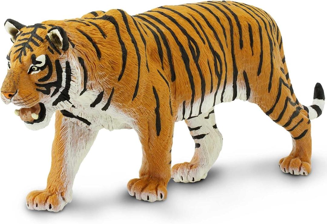 Safari Ltd. Siberian Tiger Figurine - Realistic 10.5" Figure - Educational Toy for Boys, Girls and Kids Ages 1+