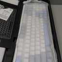 AULA F99 Wireless Mechanical Keyboard-Silent Version,Triple-Mode(BT5.0/2.4GHz/USB-C),Gasket Mounted,Hot Swappable Keyboard with Pre-lubed Linear Switches,RGB Backlit PC Gaming Keyboards for Win/Mac (Blue Grey White)