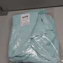 NICETOWN Aqua Blue Room Darkening Curtains for Kitchen, Window Treatment Thermal Insulated Solid Grommet Curtains/Drapes Bedroom (Set of 2, 42 inches Wide by 63 Long)