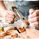 UNIE Mini Wooden Stool Round Garden Flower Display Stand Decorative Short Stool for Indoor Outdoor Office Dining Room