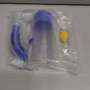 Breathing Exercise Device for Lungs, Lung Exerciser Device 5000ml Volumetric Deep Breathing Trainer with Flow Rate Indicator for Respiratory Health & Recovery