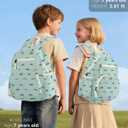 atgark Corduroy Kids Backpack, Lightweight Boys Backpack 5-9, Boy Bookbag for Elementary School 15.3" H Fit Folder, Large