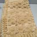 Smiry Couch Covers for Dogs Washable, Non Slip Fuzzy Pet Couch Covers for Sofa, Soft Thick Sofa Slipcovers Furniture Protector Pet Friendly (Camel, 27.6" x 59")