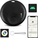 Android Tracker Tags, Google Bluetooth Tracker, Smart Tag Tracking Device, Item Finder for Keys, Wallet, Luggage, Replaceable Battery (1 PC)