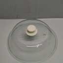 OEC Lighter Weight Upgraded Tempered Glass Microwave Splatter Cover - 11.5 inch - Heat-Resistant & Impact-Resistant Glass Lid with Vent, Silicone Knob, Dishwasher Safe, 100% Food Grade - BPA Free