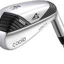 COOLO Golf Driving Iron for Average Golfers, More Control Off The Tee, Individual 1/2/3/4 Utility Iron, Men Right & Left, Handed Configuration: 2 Iron, 17°, LH