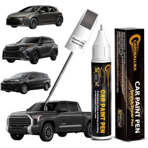 Car Touch Up Paint(1G3 Magnetic Gray Metallic) for Toyota, Color Accurate Car Scratch Repair Remover Pen, Automotive Paint Quick & Easy to fix vehicle Chips and Nicks Scuff (1G3 Magnetic Gray Metallic for 4Runner/86/Avalon/Avensis/Camry/C-HR/Corolla/Crown/Highlander/Land Cruiser/Matrix/Mirai/PHV/Prado/Prius/RAV4/Rush/Sequoia/Sienna/Solara/Supra/Tacoma/Tundra/Venza/Yaris)