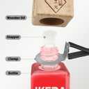 Car Air Freshener, Square Hanging Car Scent with Vent Clip Bottle, Long Lasting Fragrance, Essential Oil Diffuser, Odor Eliminator Deodorizer (Square-Bloom Life)