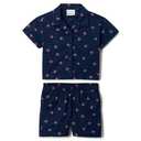 Columbia Toddler Unisex Rapid Rivers Set, Collegiate Navy Sundot, 3T
