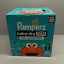 Pampers Diapers - Baby Dry - Size 1, 204 Count, Absorbent Disposable Infant Diaper 