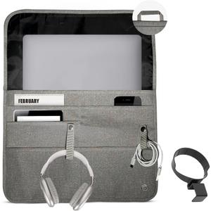 UPGRADED, Free Airplane Drink & Phone Holder, In-Flight Seat Back Organizer Bag, Airplane Travel Essentials, Toddler Airplane Travel Essentials, Commuter Essential Travel Bag UPGRADED, Free Airplane Drink & Phone Holder, In-Flight Seat Back Organizer Bag, Airplane Travel Essentials, Toddler Airplane Travel Essentials, Commuter Essential Travel Bag