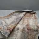 Tortania Washable 6x9 Area Rug for Living Room: Modern Abstract Neutral Large Soft Thin Rugs - Non Slip Indoor Carpet for Bedroom Dining Room Office Nursery Home Floor Decoration - Colorful Multi