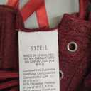 Avanova Corset Tops for Women Lace Up Overbust Corset Bustier Strapless Sexy Going Out Crop Top (Large, Burgundy)