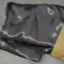 Bedsure King Size Satin Pillowcase Set of 2 - Dark Grey Pillow Covers for Hair and Skin with Envelope Closure, Similar to Silk Pillow Cases, Gifts for Women Men, 20x36 Inches, 2pcs