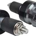 Universal 7/8" 22mm Motorcycle Handle Bar Ends Plug Sliders,Titanium