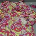 HyperFun 60s 70s Outfit for Women Disco Dress Hippie Costume Accessories Set 70s Clothes for Groovy Party Halloween Cosplay, Medium