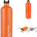 Aluminium Fuel Bottle 750ml - Camping Fuel Container, Leak-Proof Oil Storage Can with Durable Aluminum Construction for Outdoor Use