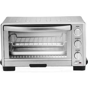 Cuisinart TOB-1010 Toaster Oven Broiler, 7.87"D x 15.86"W x 11.77"H , Stainless Steel