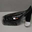 Lqito Left Driver Side Mirror Compatible With 2017-2022 Honda CRV With Manual Folding Power Glass Heated Blind Spot Turn Signal Black Replace# 76251T1WA01ZF(9Pins)