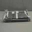 2 Packs 5-Tier Over the Door Organizer with 10 Side Mesh Pockets, 48 lbs Load Capacity, 3 Hooks Design, Hanging Storage Organizer with Clear Windows for Bathroom, Bedroom, Nursery, Kitchen-Grey