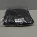 PRETTYGARDEN Women's Tie Front Bow Cardigan Sweaters Chunky Knit Long Puff Sleeve Trendy Fall Winter Jacket Coats (Large, Black)