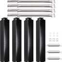 Yiming Grill Replacement Parts for Charbroil 463268008, 463268007, 463268606, 463248108, 463268706 Grill Models. Grill Heat Shields, Burner Tubes and Carryover Tube for Charbroil Replacement Parts.