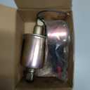 Universal 12V Electric Fuel Pump 3/8" Inlet and Outlet 5-9 PSI 30 GPH for Gasoline and Diesel Carburetor Engines E8012S