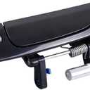 Black No Painted Front Rear Exterior Door Outer Handle Compatible with Honda Civic 2001 2002 2003 2004 2005 (Front Left)