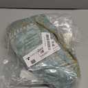 decorUhome Spring Chenille Soft Cozy Throw Pillow Covers 18x18 Set of 2, Modern Farmhouse Boho Velvet Decorative Pillow Cases with Stitched Edge for Couch Sofa Bed Home Decor, Aqua Haze