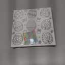 8 Packs Easter 8 * 8in Pre Drawn Canvas to Paint,Pre Printed Canvas for Adults, Painting Boards for Beginners, Students, Party Favor (Easter)