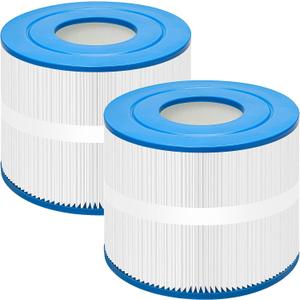 2-Pack PBF40M Spa Hot Tub Filter Replacement Compatible with Pleatco PBF40M, Bull Frog Spas, Wellspring 30 Coreless 10-00282, Replacement Filter Cartridge