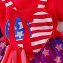 4th of July Baby Girl Outfits Newborn Clothes Cute Romper Tulle Suspender Skirt Headband 3pcs Summer Set 0-18 Months