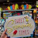 1-Pack Sweet Summertime Stickers - Fun Summer Drink and Watermelon